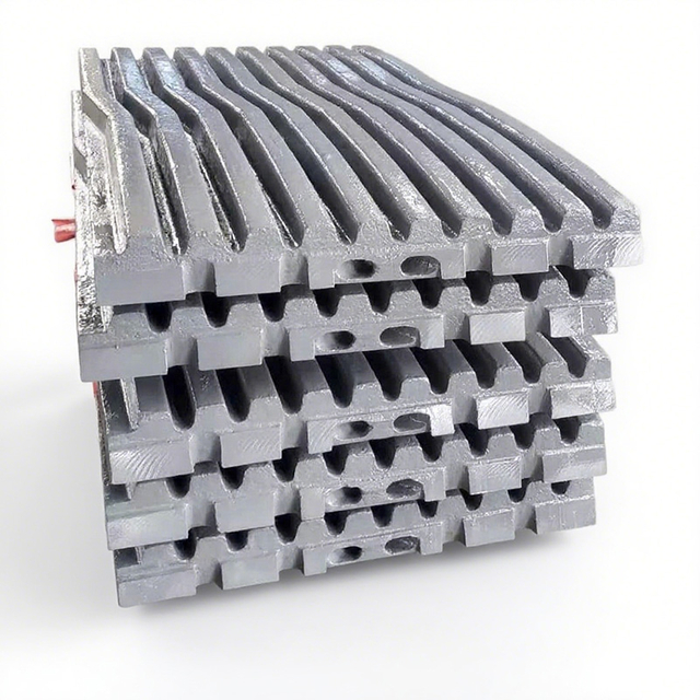 Fixed Jaw Plates Movable Jaw Plates