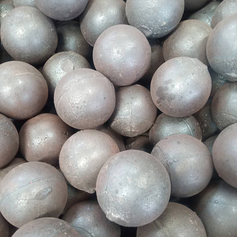 Grinding ball wear analysis in a mill